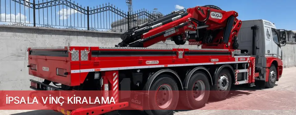 İpsala İlçemi Vinç Kiralama